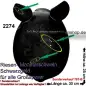 Preview: Sparschwein riesengroßes Monster Sparschwein 3D Design Schwarzgeld Ba Sonderverkauf ! 767a